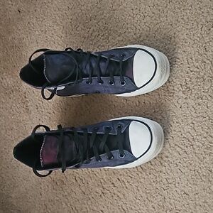 Purple Camo Converses